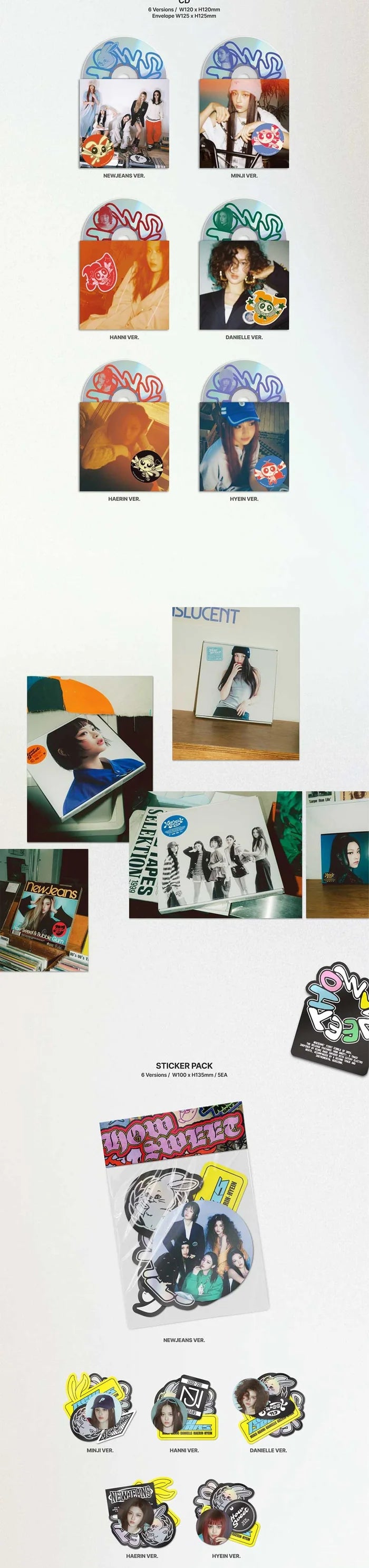 NewJeans How Sweet Standard Inklusions 3