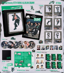 P1Harmony Duh! H Ver. Inklusions