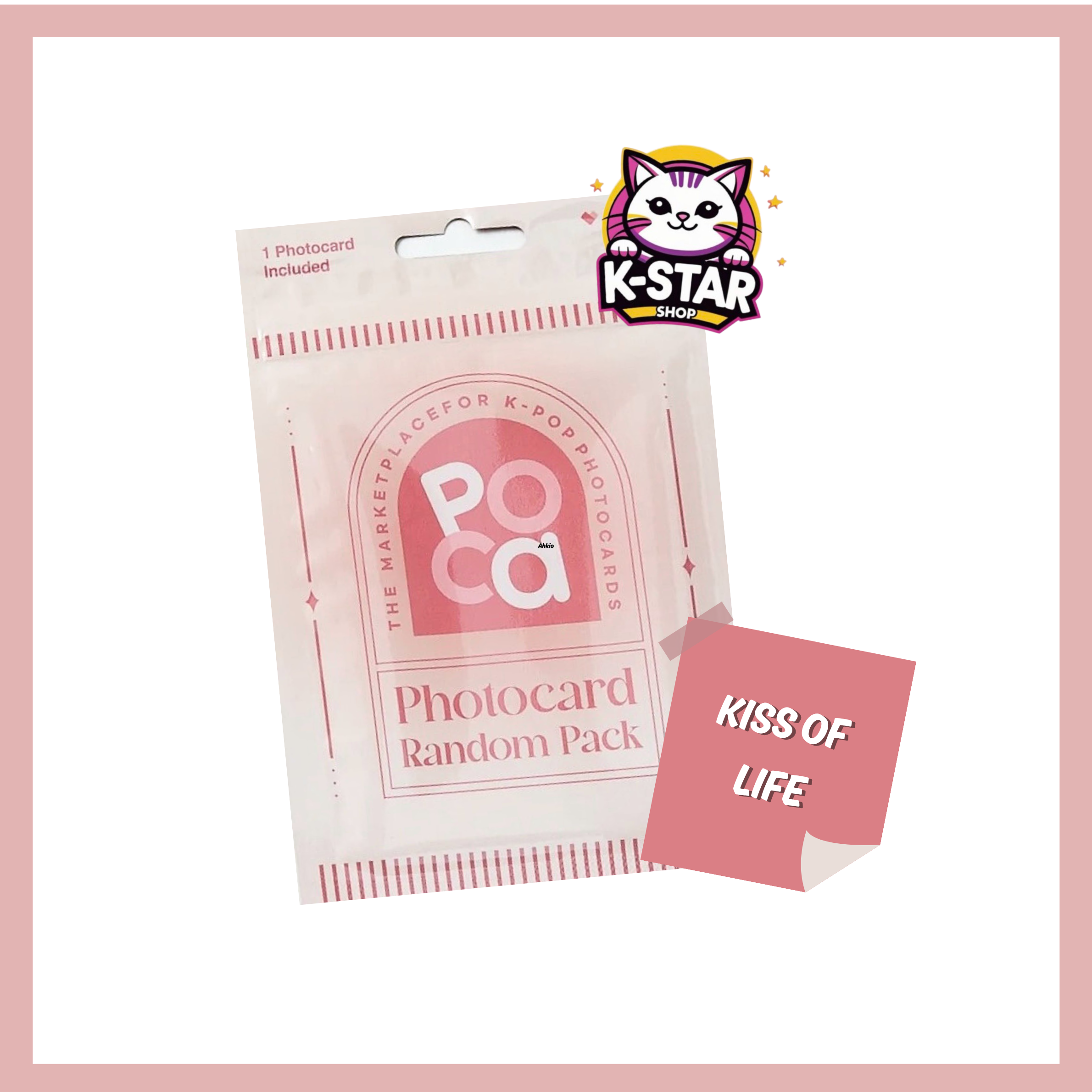 Poca Market Random Photocard Pack Kiss Of Life