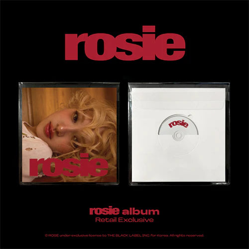ROSÉ - ROSIE (RETAIL EXCLUSIVE VER.) Cover