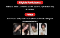 IRENE & SEULGI (RED VELVET) - TILT (PHOTO BOOK VER.) [2ND MINI ALBUM] (Ktown4u)