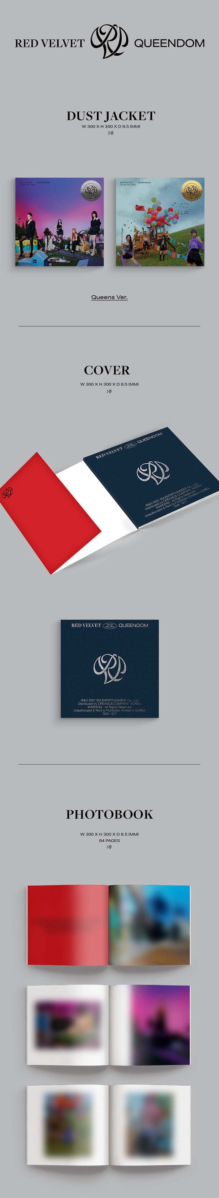 RED VELVET - QUEENDOM (Photobook Ver.) Inklusions 3