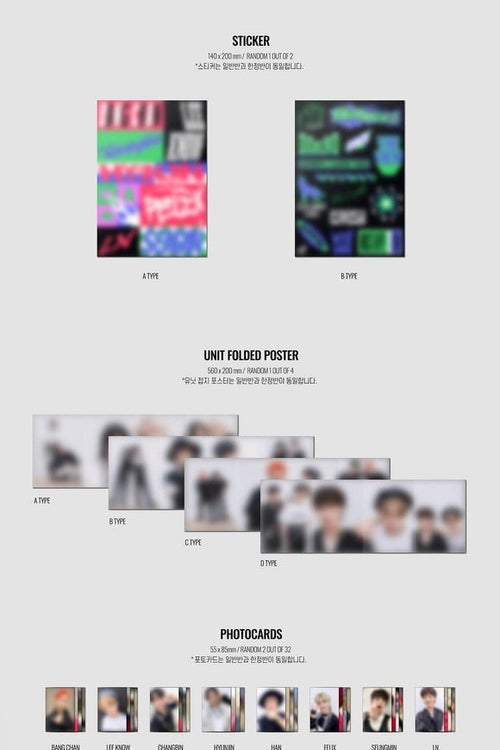 STRAY KIDS - NOEASY (Standard Version) Inklusions 2