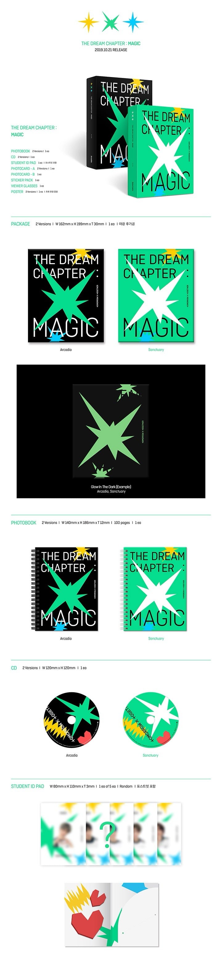 TOMORROW X TOGETHER (TXT) - The Dream Chapter : MAGIC Inklusions 2