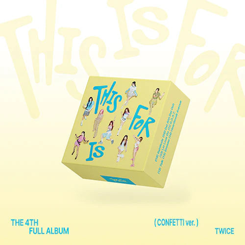Twice This Is For Confetti Cover