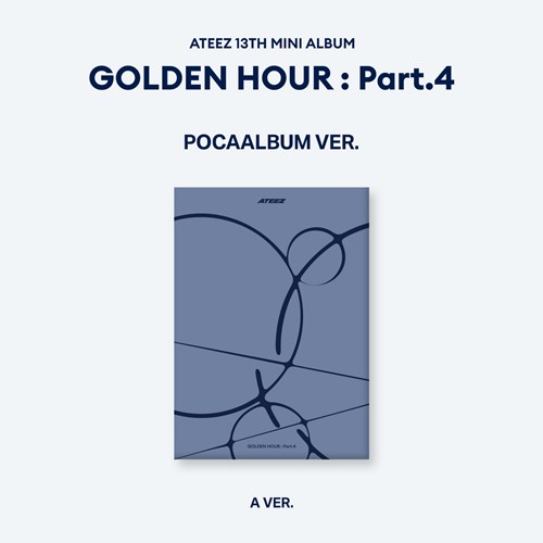 [PRE-ORDER] ATEEZ - 13TH MINI ALBUM [GOLDEN HOUR : PART.4] (POCAALBUM VER.)