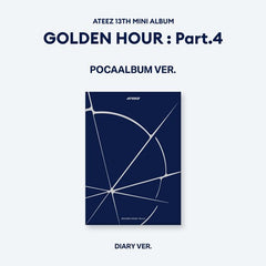 [PRE-ORDER] ATEEZ - 13TH MINI ALBUM [GOLDEN HOUR : PART.4] (POCAALBUM VER.)