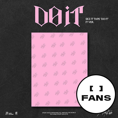 STRAY KIDS – SKZ IT TAPE [DO IT] (IT VER.) + JYP FANS POB