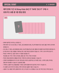 STRAY KIDS – SKZ IT TAPE [DO IT] (PLATFORM PLVE VER.) + JYP FANS POB