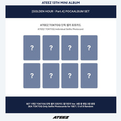 [PRE-ORDER] ATEEZ - 13TH MINI ALBUM [GOLDEN HOUR : PART.4] (POCAALBUM VER.) + TOKTOQ POB