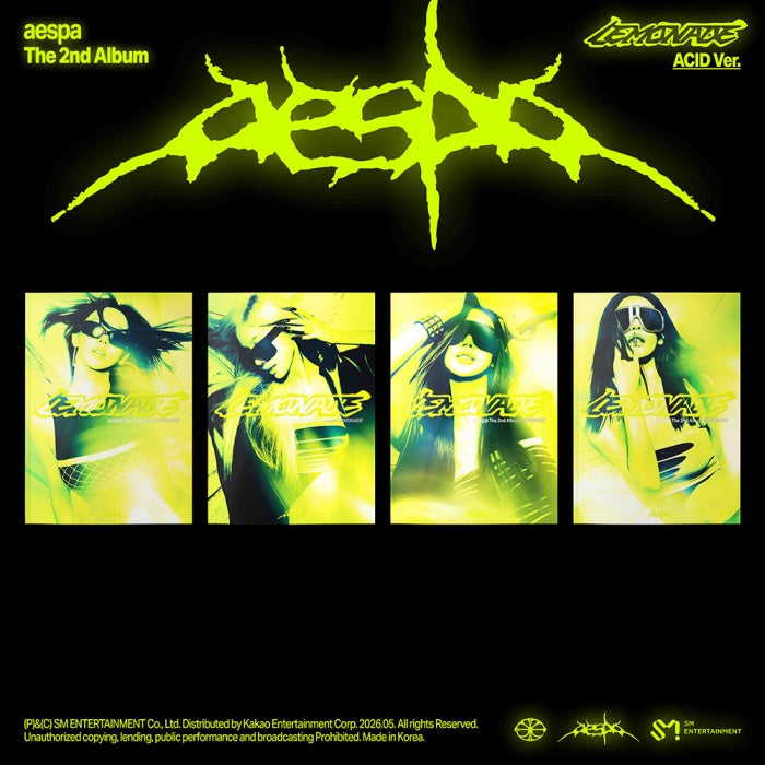 aespa - 2nd Album - LEMONADE (ACID Ver.)